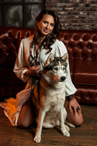 Femme ukrainienne pour le mariage julia de malaga avec Noirs cheveux, âge 42 photo-2