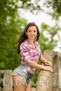 Ukraine girl for marriage aleksandra from nikolaev with Light Brown hair age 26