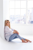 Dame ukrainienne anastasia de dnepr avec Blond cheveux, âge 39 photo-5