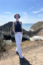 Jolie fille olena de london avec Chatain clairs cheveux, âge 47 photo-13