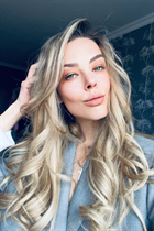 Fille célibataire ukrainienne anastasia de kyiv avec Blond cheveux, âge 42 photo-4