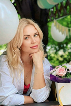 Ukrainian bride inna from kamenskoe with Blonde hair age 46 photo-6