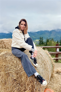 Ukrainian woman for marriage christina from kyiv with Dark Brown hair age 41 photo-12