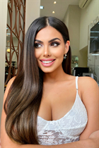 Brazilian beautiful woman maria-luiza from maringa with Dark Brown hair 31 years old photo-18