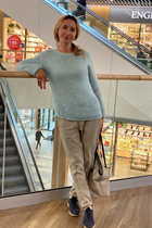 Mariée ukrainienne julia de kiev avec Chatain clairs cheveux, âge 46 photo-22