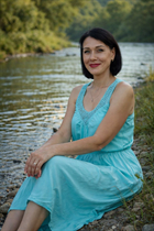Beautiful wife from Ukraine tatiana from poltava with Dark Brown hair age 49 photo-16