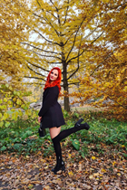 Single Ukrainian lady victoria from odessa with Red hair age 34 photo-10