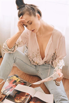 Belle femme ukrainienne ilona de kiev avec Brunette cheveux, âge 38 photo-1