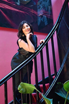 Belle femme allemande irina de berlin avec Noirs cheveux 51 ans photo-1