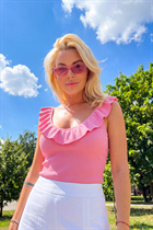 Fille célibataire ukrainienne daryna de kyiv avec Blond cheveux, âge 35 photo-3