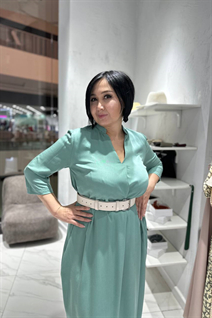 almaty bride mayra with Black hair age 49