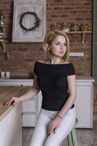 Ukrainian bride valeriya from odessa with Blonde hair age 38 photo-8