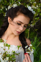 Gorgeous Ukrainian woman evgheniia from mariupol with Dark Brown hair age 28 photo-3