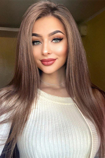 Ukrainian lady irina from odessa with Light Brown hair age 24