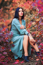 Beauté ukrainienne anastasiia de dnepr avec Noirs cheveux, âge 29 photo-2