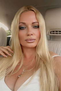 Ukrainian bride olesia from kiev with Blonde hair age 50