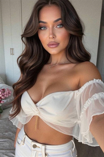 Mariée de nice nastya avec Noirs cheveux, âge 31