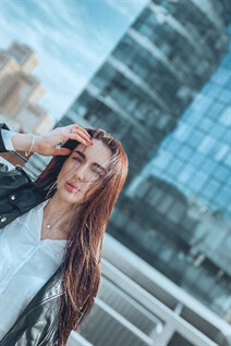 Stunning russian daria from kharkov with Black hair age 26