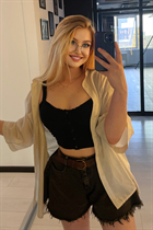 Perfect woman violetta from astana with Blonde hair age 22 photo-5