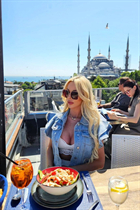 Beautiful romanian woman mirabela from bucharest with Blonde hair 41 years old photo-52