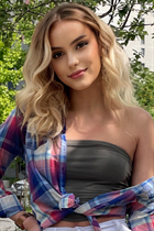 Girl from marseille katerina with Blonde hair age 22 photo-41