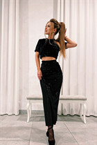 Beautiful ukrainian bride katerina from rivne with Black hair age 24 photo-8