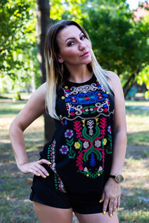A pretty woman russian elena from horishny plavny with Blonde hair age 37