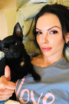 Perfect woman kateryna from rome with Black hair age 40 photo-4