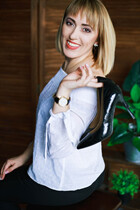 Russian bride in bikini natalia from zaporozhye with Dark Brown hair age 34