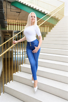 Jolie fille iryna de houston avec Blond cheveux, âge 41 photo-10