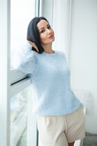 Femme ukrainienne zhanna de kiev avec Noirs cheveux, âge 46 photo-4