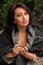 Slavic women elena from dnepr with Dark Brown hair age 51 photo-5