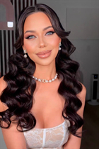 calgary bride angelina with Dark Brown hair age 23 photo-3