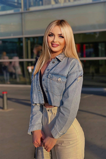 Gorgeous Ukrainian bride victoria from rivne with Blonde hair age 24