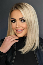 Dame ukrainienne anastasia de dnepr avec Blond cheveux, âge 39 photo-2