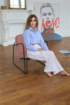 Mariée ukrainienne irina de kharkov avec Chatain clairs cheveux, âge 54 photo-7