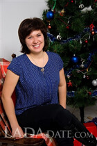 Ukrainian woman online lyudmila from pisochin with Black hair age 42 photo-5