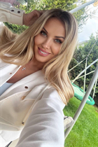 Belle fille allemande anna de munich avec Blond cheveux 39 ans photo-36