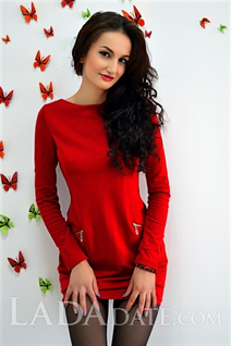 Stunning Russian girl marina from dnepr with Dark Brown hair age 25