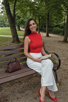 Beautiful wife from Ukraine olena from konotop with Dark Brown hair age 41 photo-9