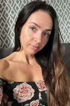 Pretty girl elena from varna with Black hair age 42 photo-1