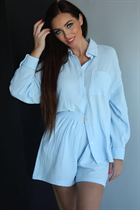 Novia de tallinn katerina con pelo Marrón oscuro y edad 43 photo-2