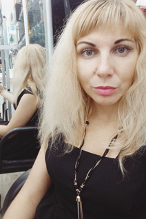 Ukrainian pretty girl marina from kharkov with Blonde hair age 39