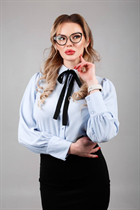 Mariée d'Ukraine angelica de bordeaux avec Blond cheveux, âge 39 photo-4