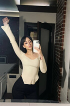 Belle mariée ukrainienne jeniss de odessa avec Brunette cheveux, âge 25 photo-5