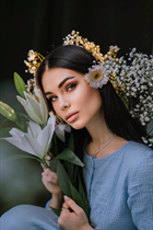 Belle femme ukrainienne célibataire sofia de khmelnitsky avec Brunette cheveux, âge 22 photo-16