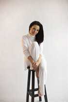 Ukrainian woman for marriage zinaida from mariupol with Black hair age 36 photo-3