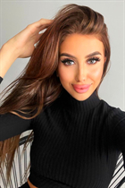 Beautiful woman of ukrainian daryna from kiev with Dark Brown hair age 21 photo-12