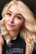 Ukrainian woman for marriage anastasiia from kiev with Blonde hair age 25 photo-1