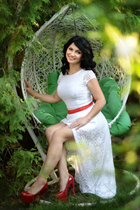 Beautiful ukrainian bride nadia from kharkov with Dark Brown hair age 57 photo-3